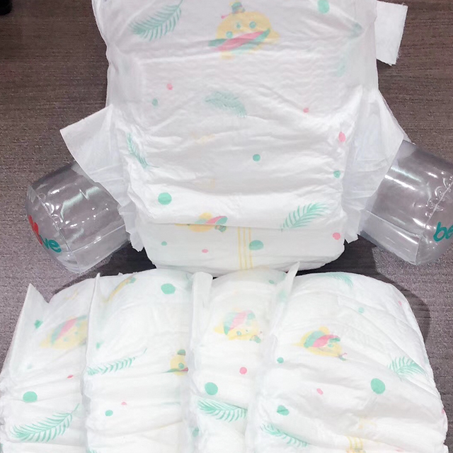 Hot Air-through Nonwoven for Making Diaper